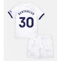 Billiga Tottenham Hotspur Rodrigo Bentancur #30 Barnkläder Hemma fotbollskläder till baby 2023-24 Kortärmad (+ Korta byxor)